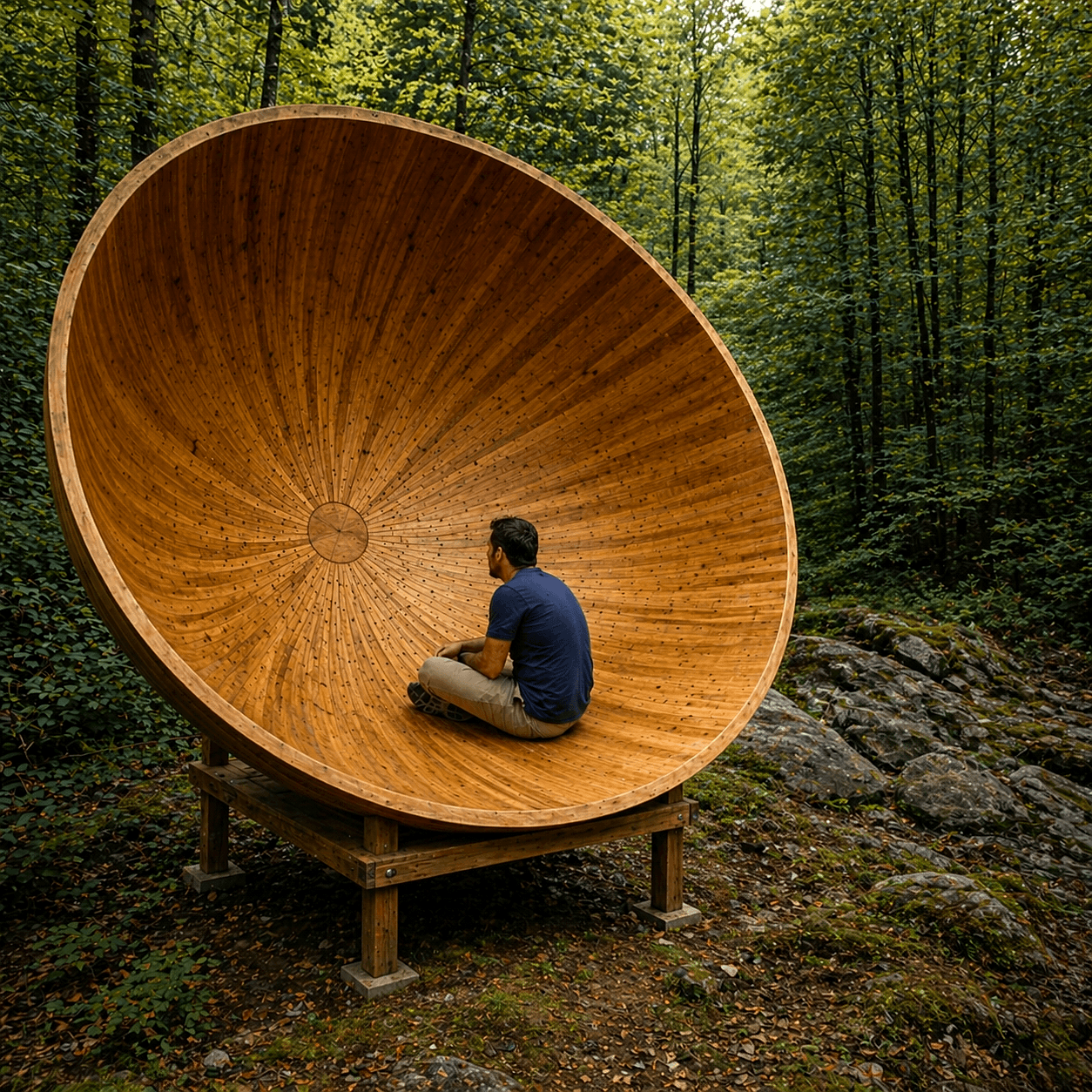 Au bord des rapides